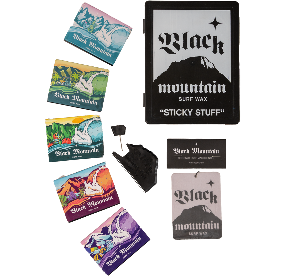 The Black Mountain Surf Pack Black Mountain Surf Wax