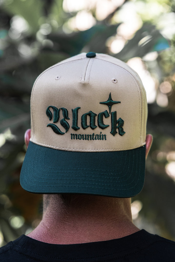 The Black Mountain Snapback Hat — Emerald Mountain