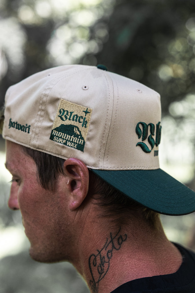 The Black Mountain Snapback Hat — Emerald Mountain