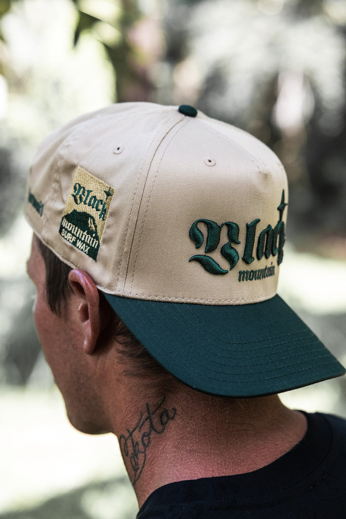 The Black Mountain Snapback Hat — Emerald Mountain