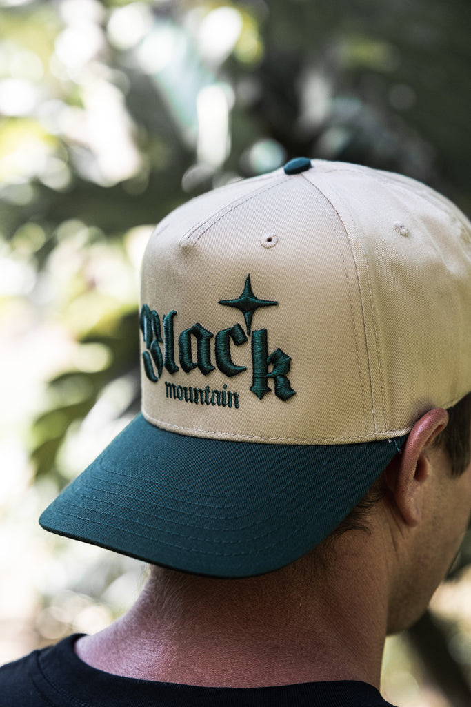 The Black Mountain Snapback Hat — Emerald Mountain