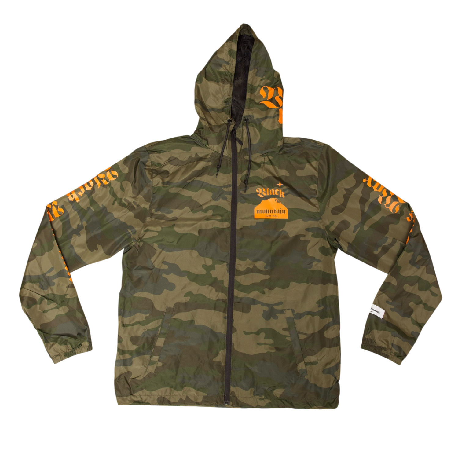 The Southern Sky Windbreaker — Camo | Black Mountain Surf Wax
