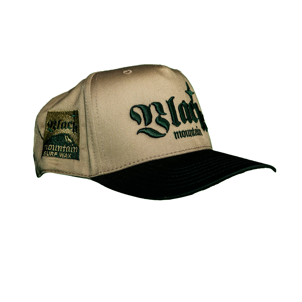 The Black Mountain Snapback Hat — Emerald Mountain